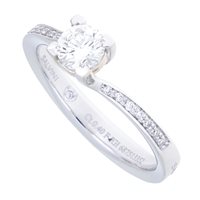 Anello Salvini Donna Battito in Oro bianco Diamante 81113600
